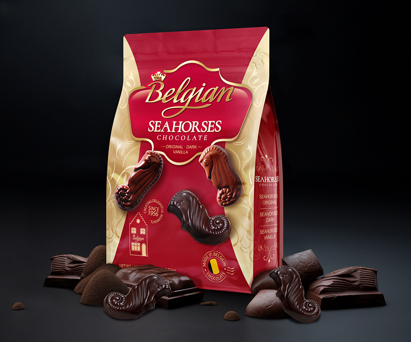 品牌形象 产品包装设计 ' Belgian 巧克力（比利时进口）